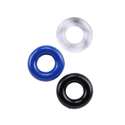 Pakket van 3 Seksgereedschap Orgasmische erectie Silicone Pen Ring Voor Mannen