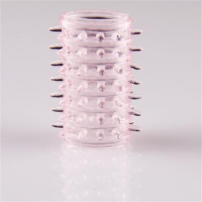 Hot selling seksspeeltjes vrouwelijke lesbische orgasme clit stimulatie mini vinger mouw