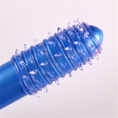 Hot selling seksspeeltjes vrouwelijke lesbische orgasme clit stimulatie mini vinger mouw