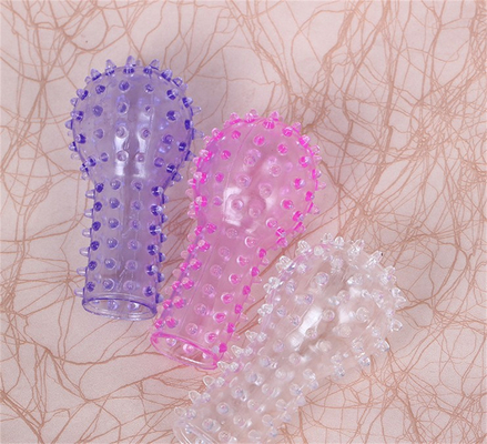 Groothandel Silicone Blauwe Vinger Ring Sex Toys