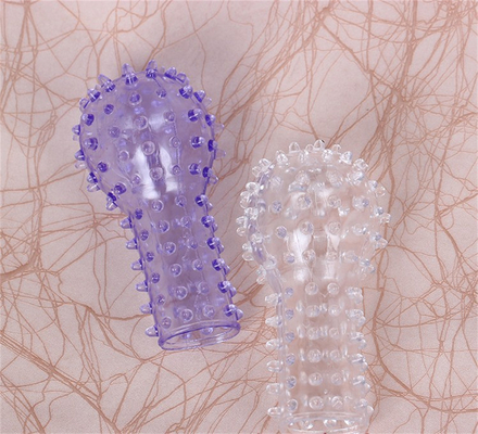 Groothandel Silicone Blauwe Vinger Ring Sex Toys