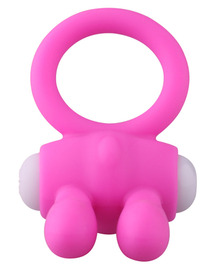 Rabbit Cock Ring Vibrator Penis Ring met kralen voor extra stimulatie