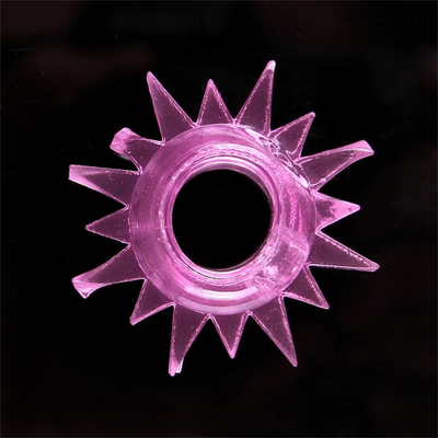 Het waterdichte Materiaal van Ring Adult Sex Product Sleeve van de Penishaan Zachte Rubber