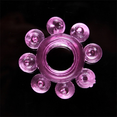 Het waterdichte Materiaal van Ring Adult Sex Product Sleeve van de Penishaan Zachte Rubber