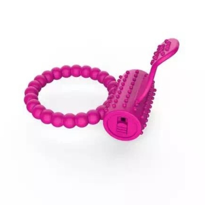 Hoogwaardige seksproducten Comfortabele mannelijke penis lul ringen met vibrator voor mannen