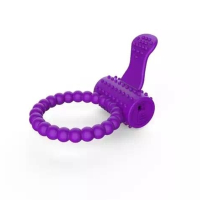 Hoogwaardige seksproducten Comfortabele mannelijke penis lul ringen met vibrator voor mannen