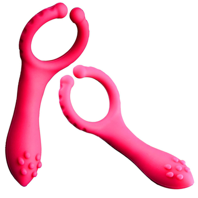 Beste Verkopende Trillende het Uitsteekselklemmen van het Geslachtsspeelgoed met g-Vlekvibrator voor Vrouwen