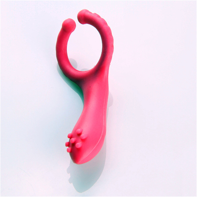 Beste Verkopende Trillende het Uitsteekselklemmen van het Geslachtsspeelgoed met g-Vlekvibrator voor Vrouwen
