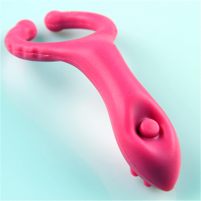 Beste Verkopende Trillende het Uitsteekselklemmen van het Geslachtsspeelgoed met g-Vlekvibrator voor Vrouwen