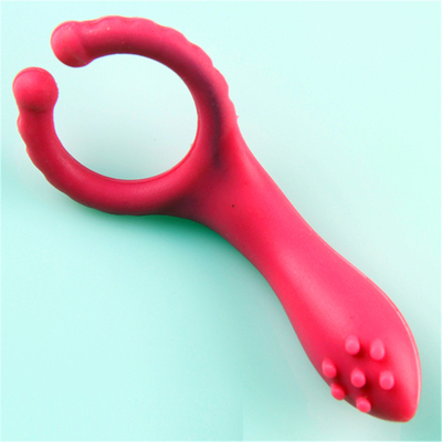 Beste Verkopende Trillende het Uitsteekselklemmen van het Geslachtsspeelgoed met g-Vlekvibrator voor Vrouwen