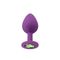 Ap-01 het draagbare van de het Uiteindestop van Siliconejeweled Chastity Anal Plug Adult Toy Anale Vrolijke Volwassen Speelgoed voor Mensen