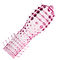 Crystal Penis Cock Ring Sleeve Climax Vertraagde TPE Ring Pink/Blauw