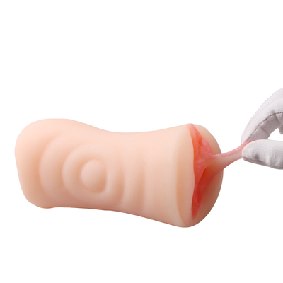 Realistisch Pussy van de het Speelgoed Dubbel Open Zak van het Masturbatiegeslacht en het Geslachtsstuk speelgoed van de Mondvagina