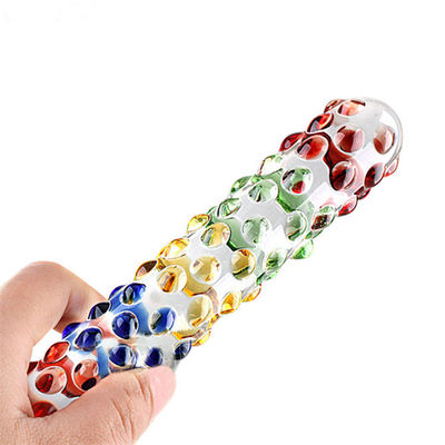 Kleurrijke Pyrex Analen Butt Plug