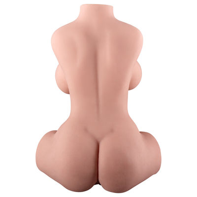 5.5kg Doll Half Doll van het Lichaamsgeslacht Torso met van de Vaginamasturbator van het Metaalskelet Echt Mannelijk Volwassen het Geslachtsstuk speelgoed voor Mensen