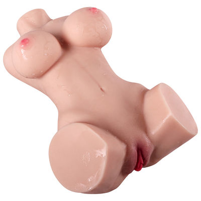 5.5kg Doll Half Doll van het Lichaamsgeslacht Torso met van de Vaginamasturbator van het Metaalskelet Echt Mannelijk Volwassen het Geslachtsstuk speelgoed voor Mensen