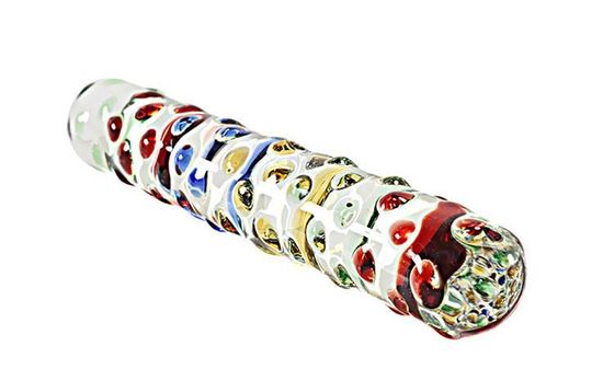Kleurrijke Pyrex Analen Butt Plug