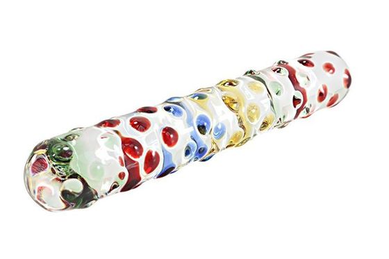 Kleurrijke Pyrex Analen Butt Plug